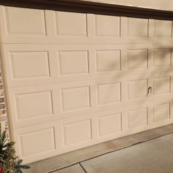 9x7 Insulated Garage Doors, Used 