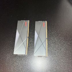 Ram Memory Sticks 2x8(16GB) 3200MHZ  ADATA XPG 