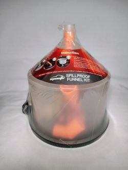 60 Oz Spill Proof Radiator Coolant Funnel Kit - Prevents Trapped Air Problems