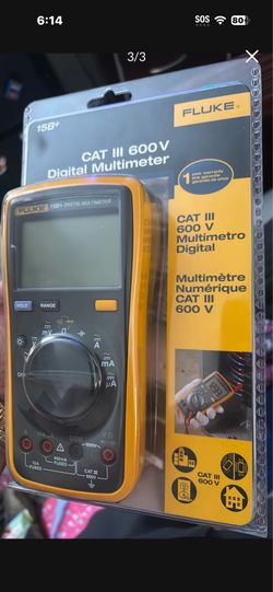 STILL IN BOX FLUKE  15B⁺ Digital Multimeter – Brand New, Never Used 70$