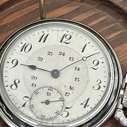 Antique Railroad/Military Time Pocket Watch