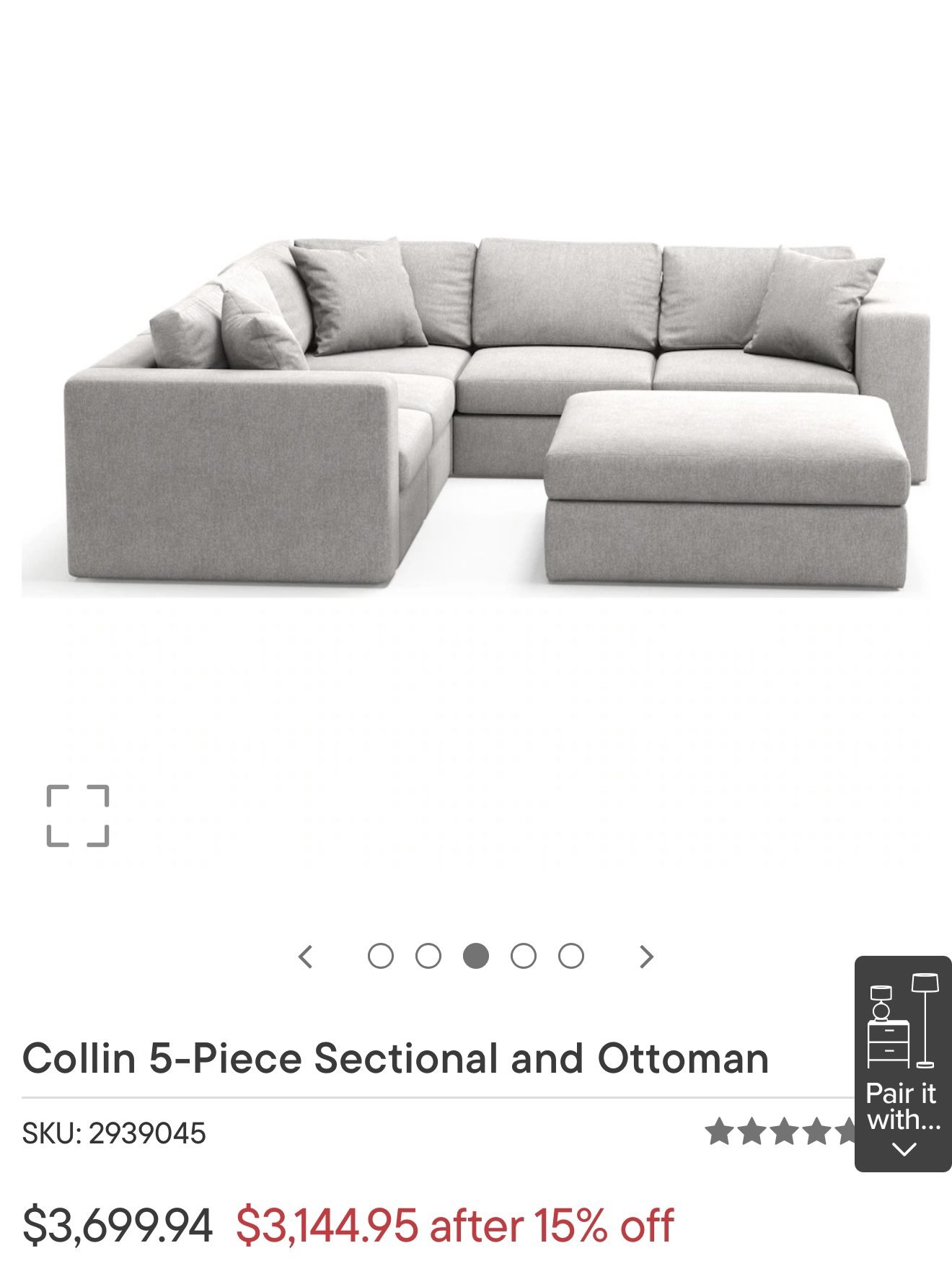 Gorgeous Sectional Sofa
