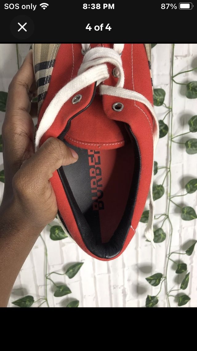 Burberry Shoes Size 10