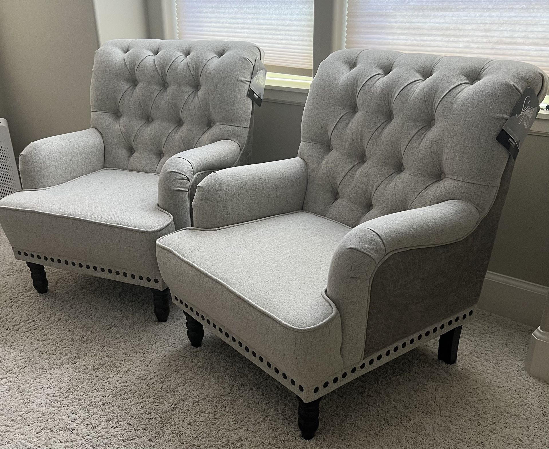 New Accent Chairs Stone Set Of 2