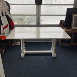 White table