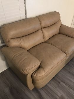 Pottery Barn Leather Sofa