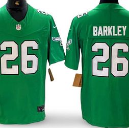 Philadelphia Eagles #26 Saquon Barkley Jersey S-3XL Sizes