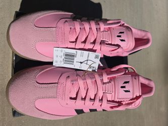 Adidas Samba Messi Pink Sneakers