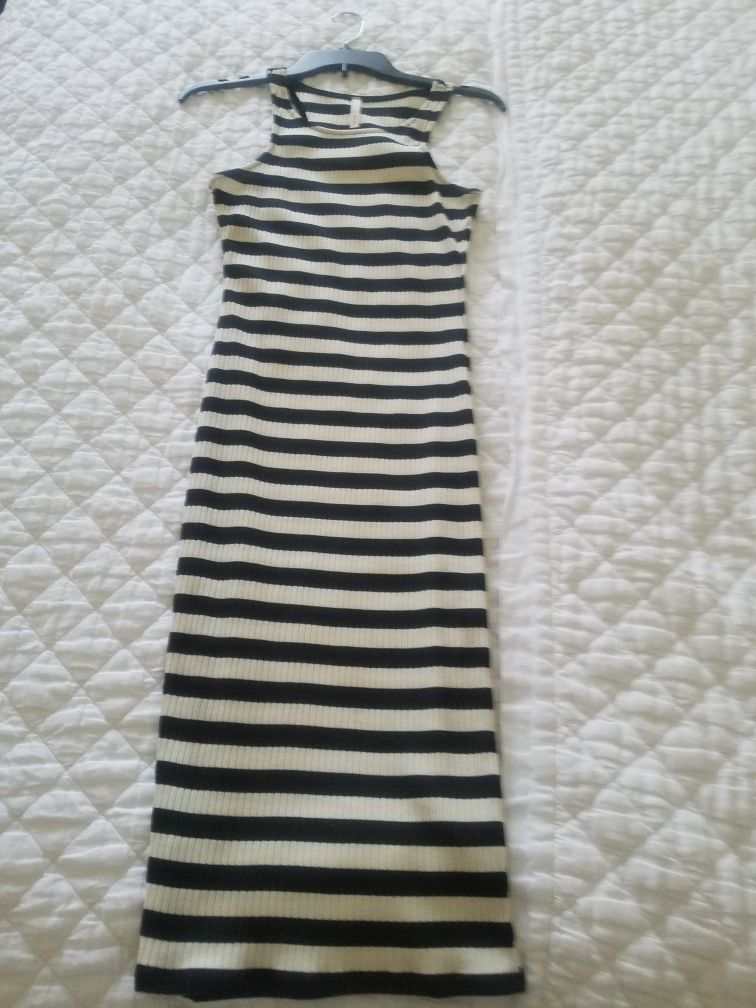 Stripe dress sz small