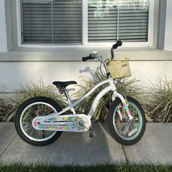 Electra Brand Kids White Sprocket Bike