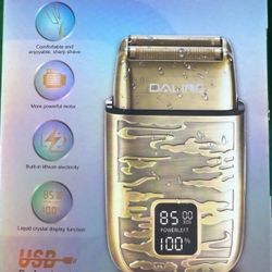 Beard Trimmers for Men Professional,Electric Shavers for Men, Mustache Trimmer Face Shaver, Wet/Dry Beard Shaver, 3 Peeds Electric Razor for Face (Bri