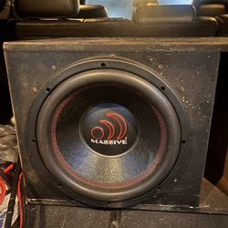 2 Massive GTX 12” & Rhino box