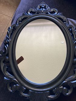 Black Small Mirror 