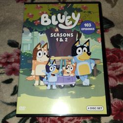 DISNEY'S BLUEY SEASONS 1 & 2 ON DVD
