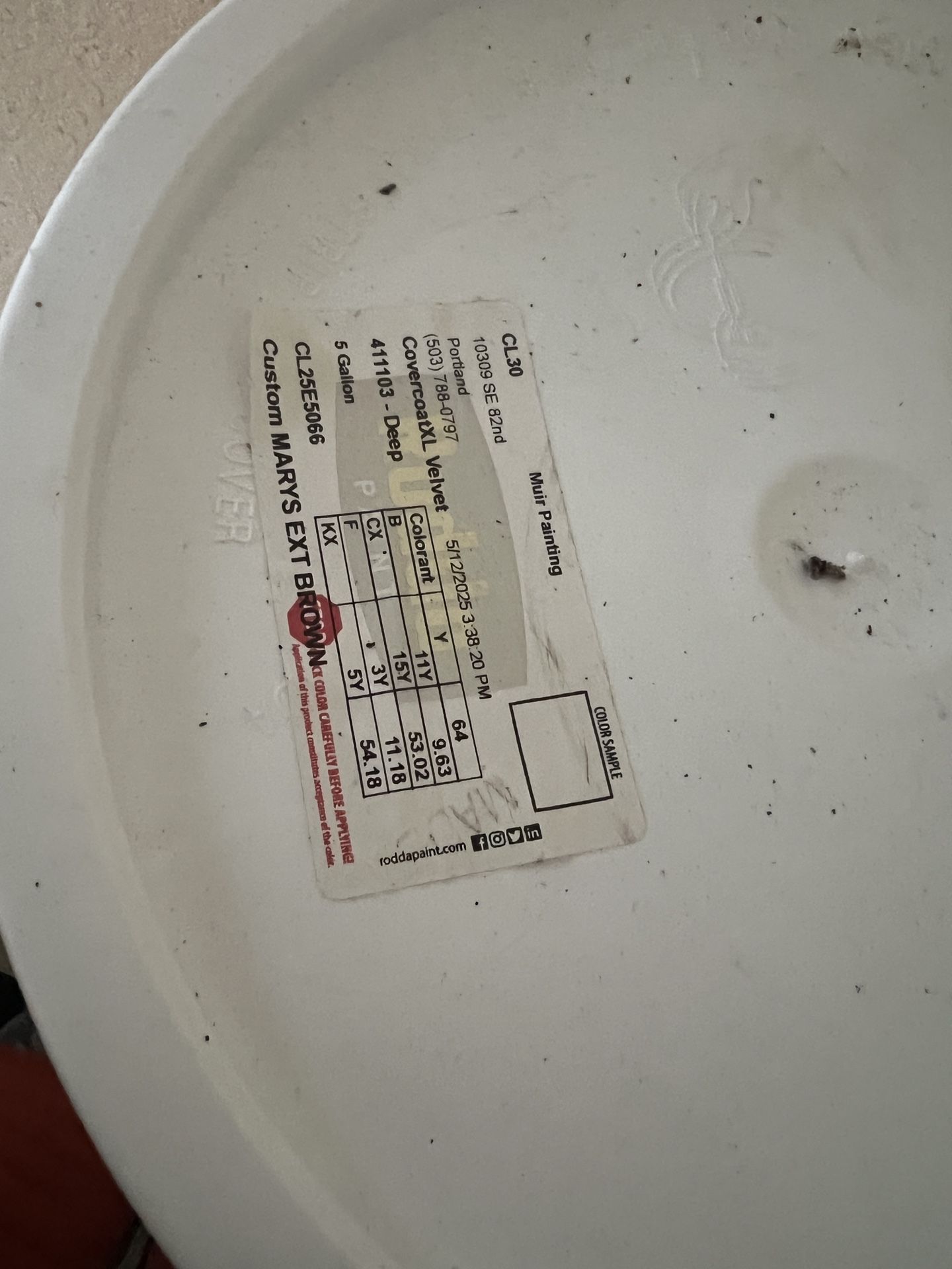 Rodda PROTECH MultiMaster – 5 Gallons – Semi-Gloss Enamel – Red (NEW)