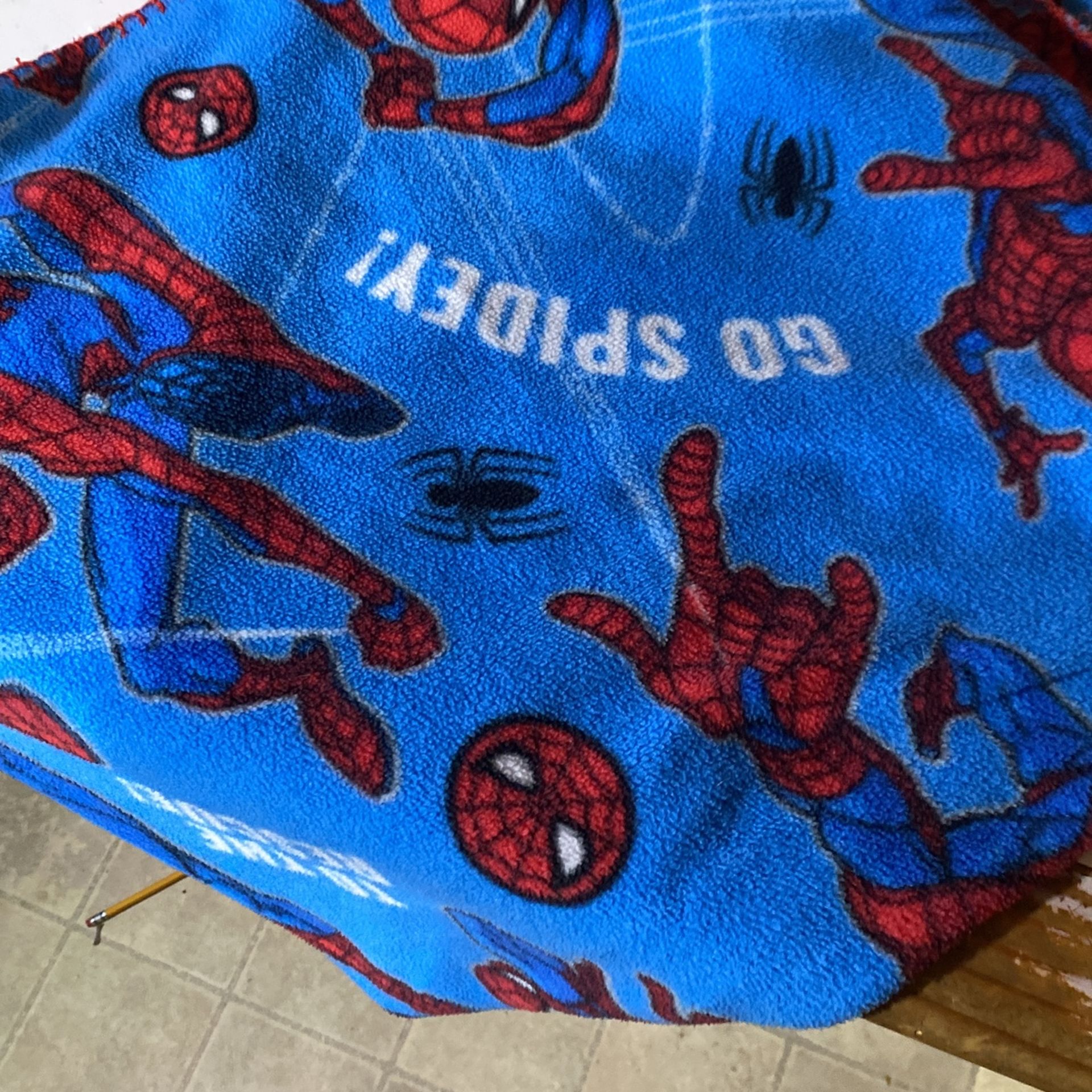 Spider-Man blanket