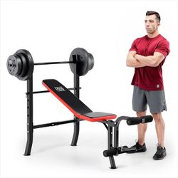 Marcy Pro Standard Weight Training System Bench 

