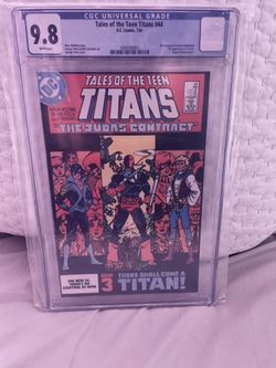 CGC 9.8 Teen Titans #44 Comic Book DC Comic Books