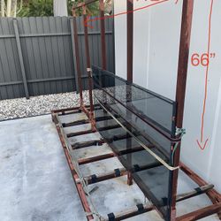 Glass Storage Rack