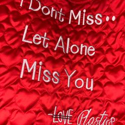 “I Don’t Miss” V-Day Varsity Jacket 