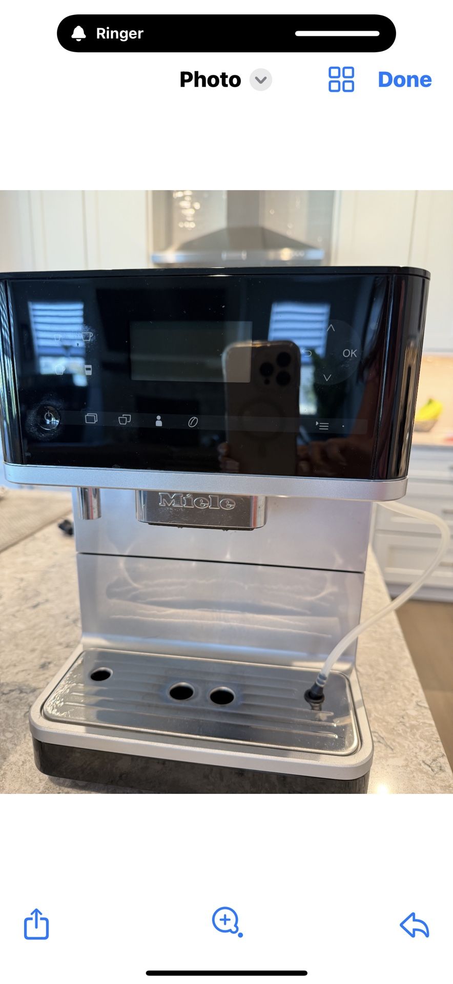 Miele CM 6350BK Stainless Steel /black Coffee And Espresso Maker