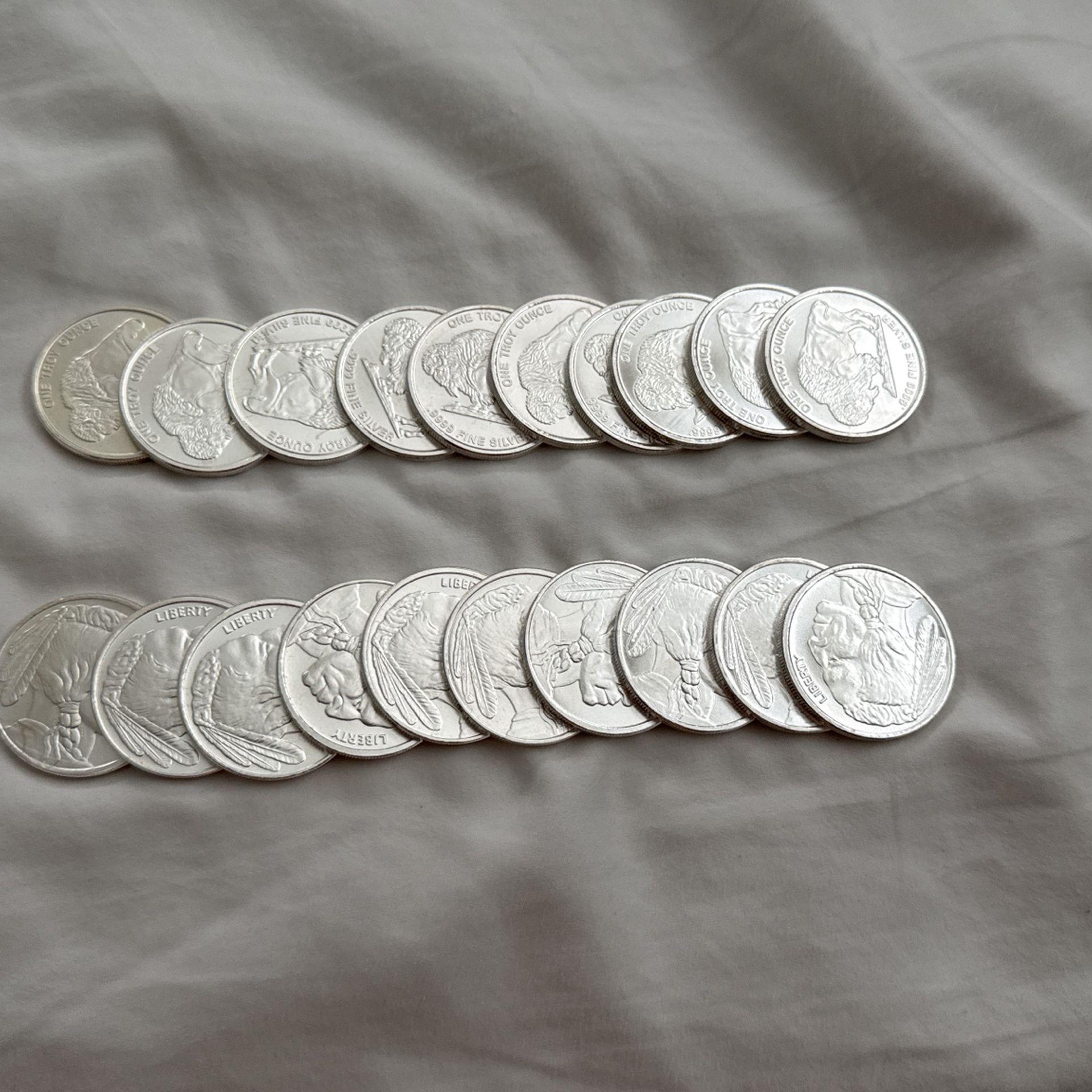 Buffalo 1oz Silver Rounds