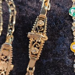 Pulcera De Oro Laminado De San Judas! 