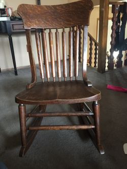 Nursing mothers rocking chair