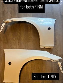 Nissan 370z Pearl White OEM Fenders QAB 09+ Nismo