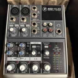 Mackie 4 Channel Mixer 
