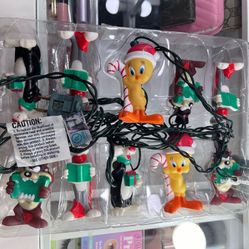 vintage Looney Tones Christmas lights