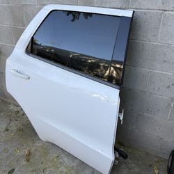 White Durango Passenger Door 