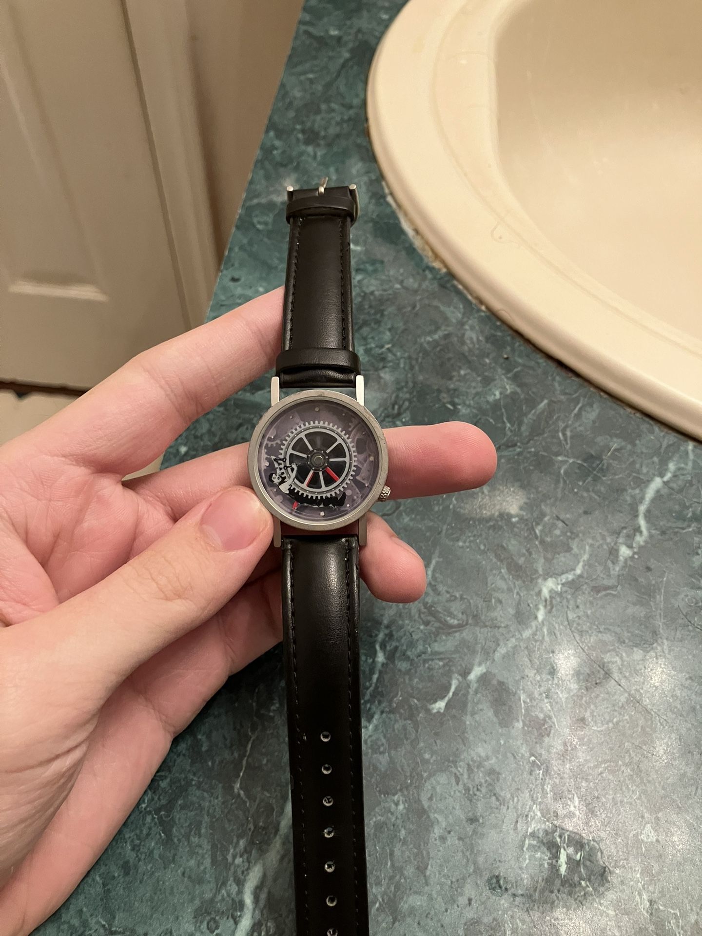 Rare Neat Charlie Chaplain Watch Tempus Flight Original