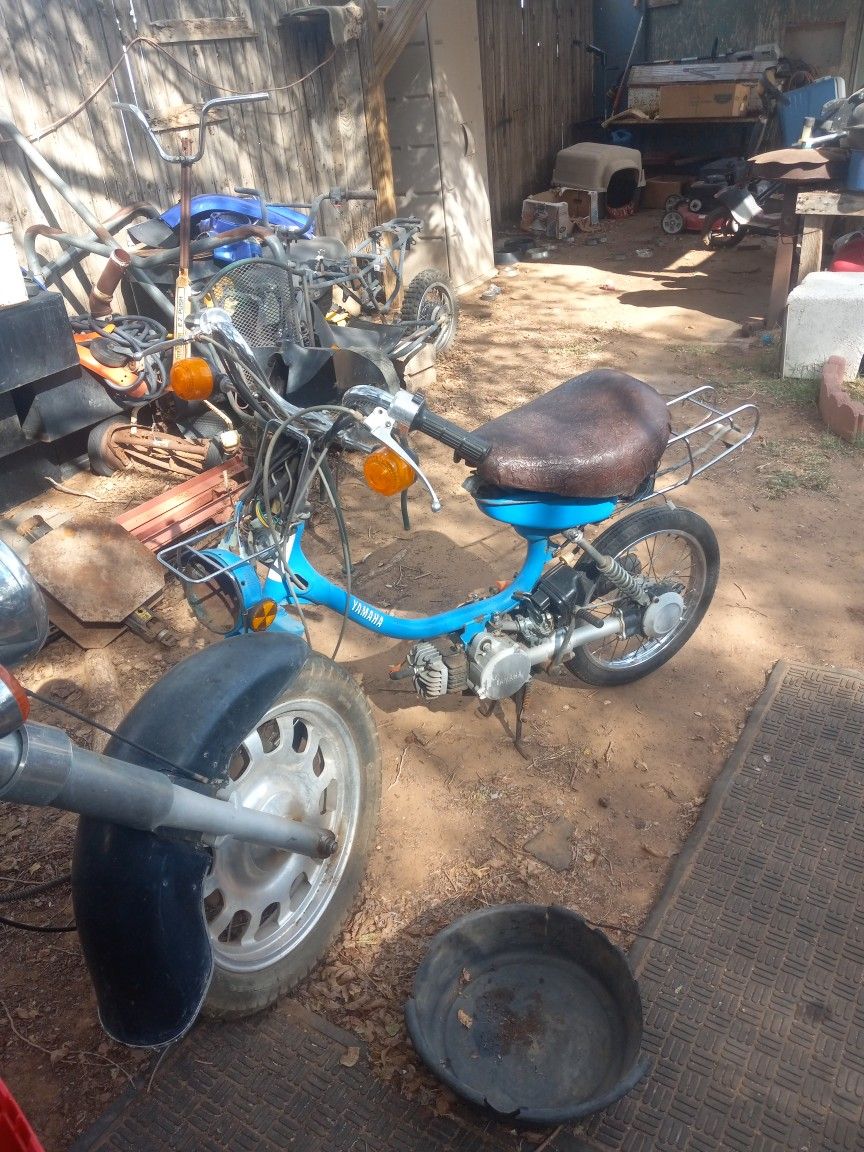 1980 Yamaha qt50 Qt50 yamahopper