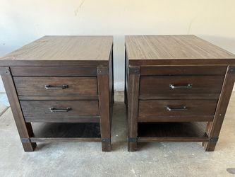 Wood Nightstands 