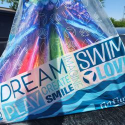 🧜‍♀️ Fin Fun Rainbow Reef Mermaid Tail with Monofin – Size 12 (Youth Large)
Brand New – Includes Monofin