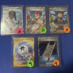 Pokemon Trainer Card Lot 