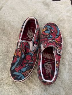 Vans x Marvel Spider-Man Slip-On Sneakers