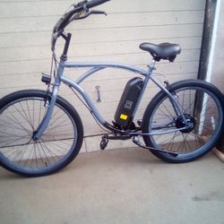 Electric Bike 26" Cruiser 350w.Low Miles.
