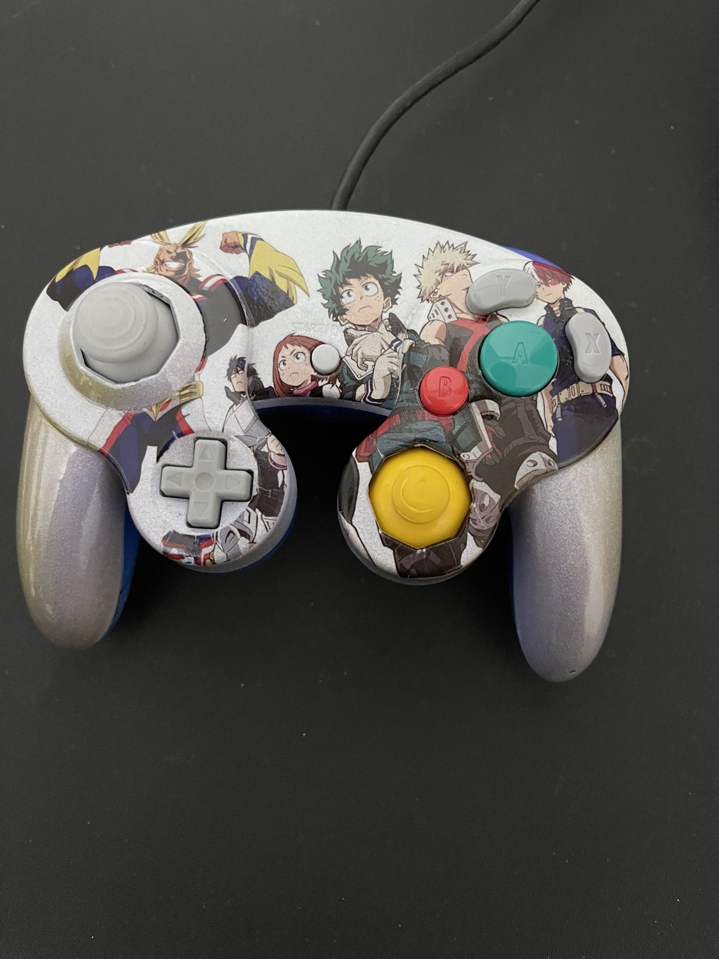 Nintendo GameCube Controller (My Hero Academia Custom Paint)