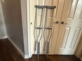 Aluminum Underarm Crutches – Pair