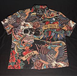 Rebel Vengeance American Traditional Knitted Shirt