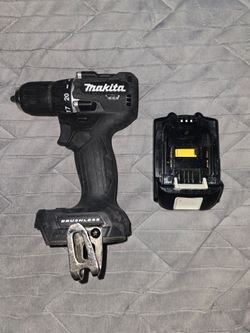 Makita Brushless Cordless Drill with Battery