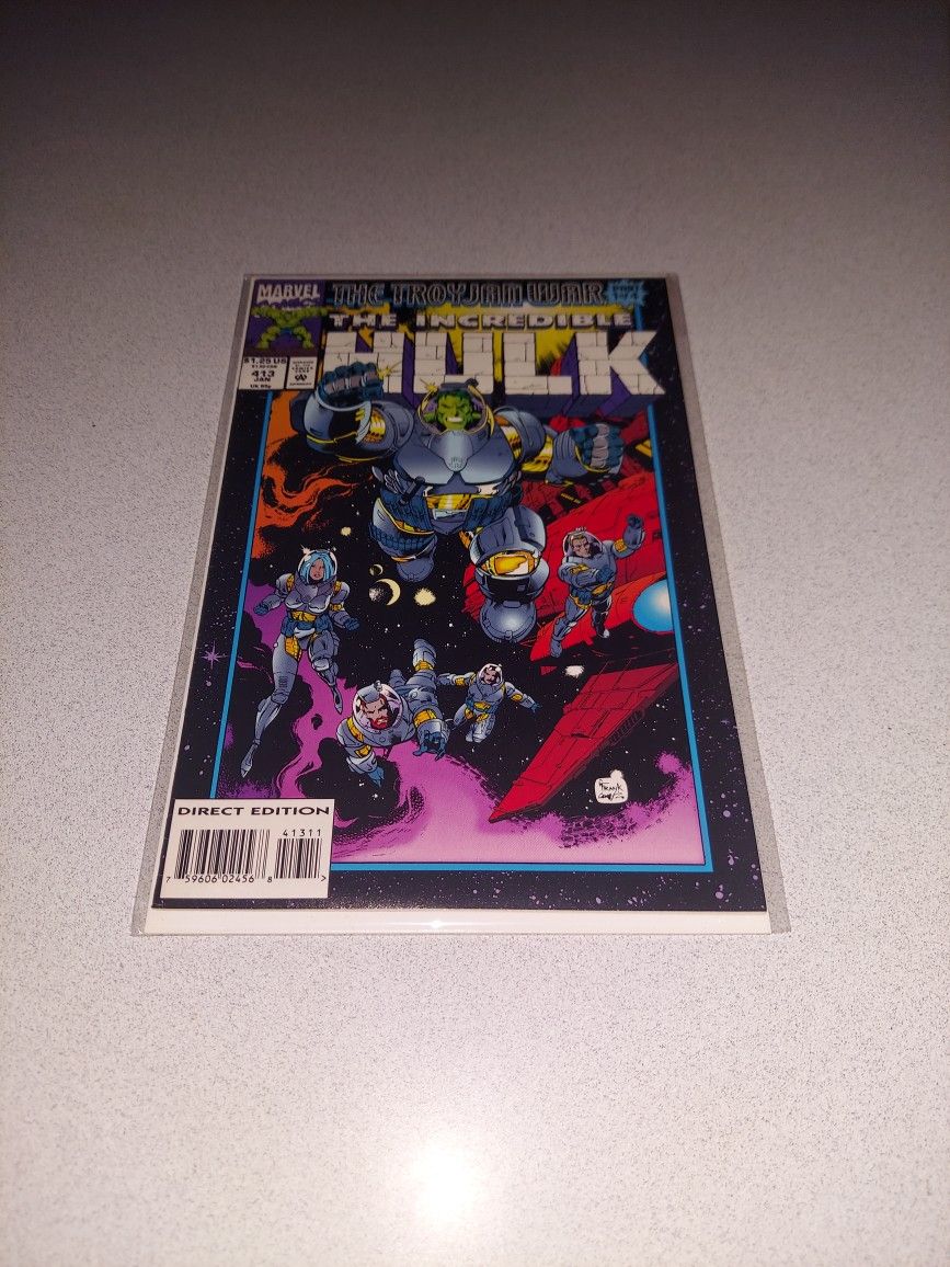 1993 THE INCREDIBLE HULK #413 COMIC BAGGED AND BOARDED