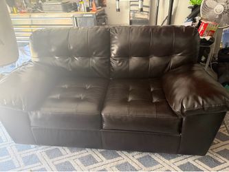 Brown Couch – Clean, Comfortable, 69x38 – $200