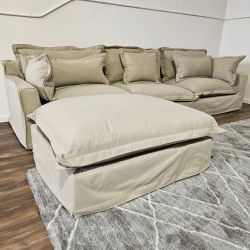 Olivia Sand Lounge Modular Sectional - Delivery Available