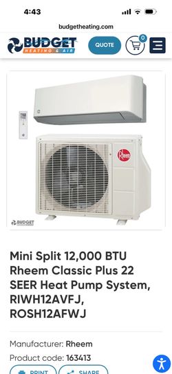12000 btu ductless mini split ac