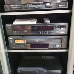 Electronic Set, 5 CD Player, Equalizer, Double Cassette Deck, All Items Are New