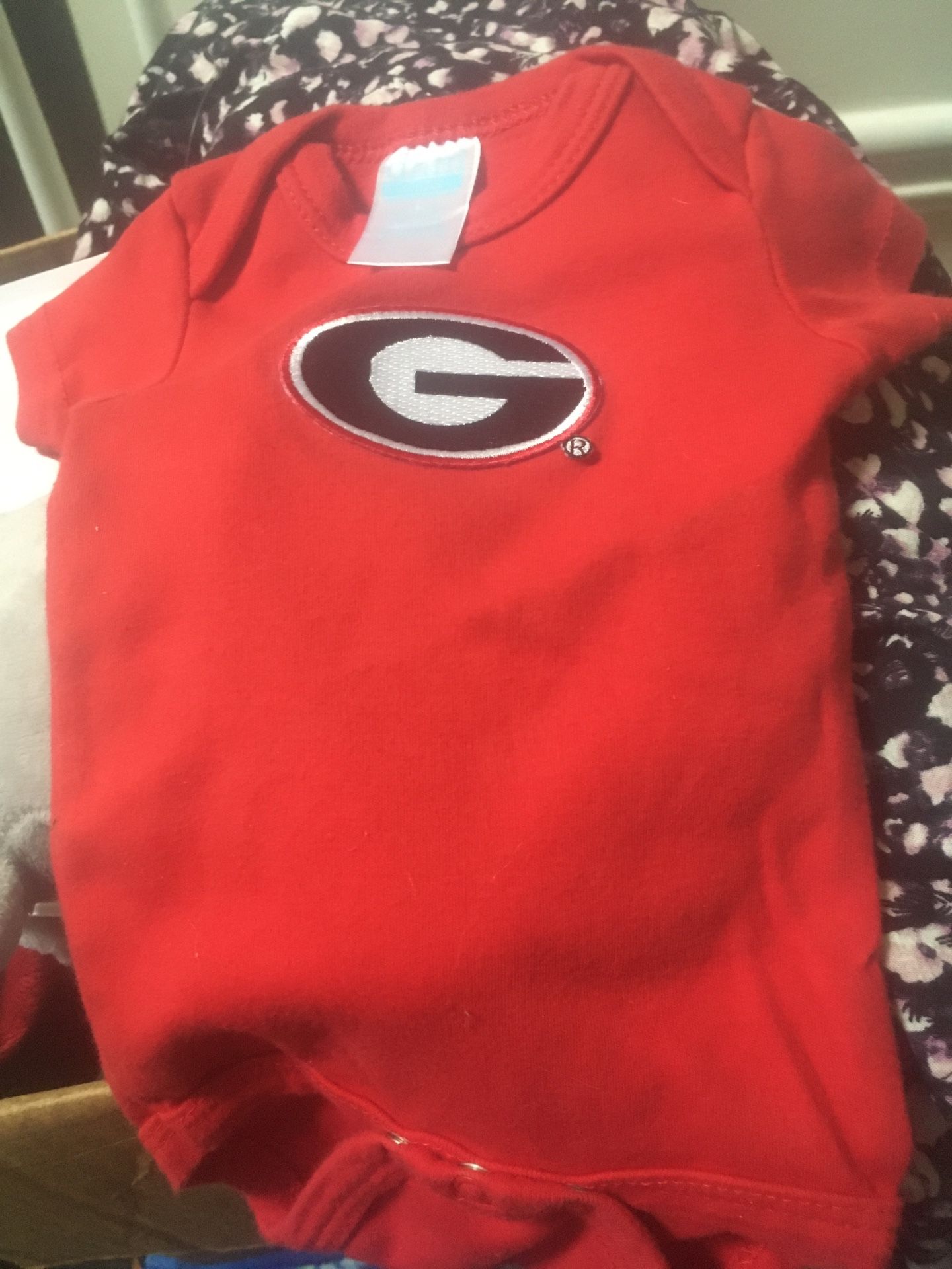 UGA New Onsie. Newborn Size.