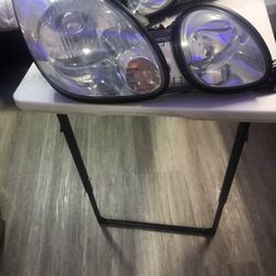 Practically Brand New Lexus GS300 OEM Halogen Headlight Housings Pair For Sale.